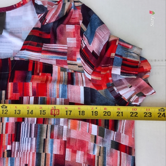 OU EMPEREUR OU RIEN Montréal Abstract Pattern Dress - Picture 6 of 9